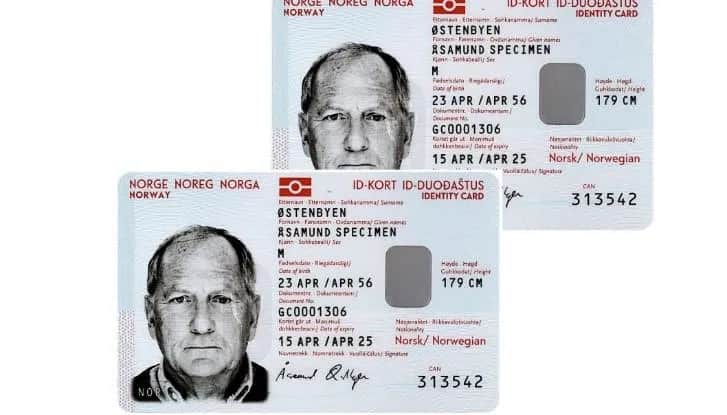 Norwegia: Paszport czy dowód? Dowód osobisty wystarczy!