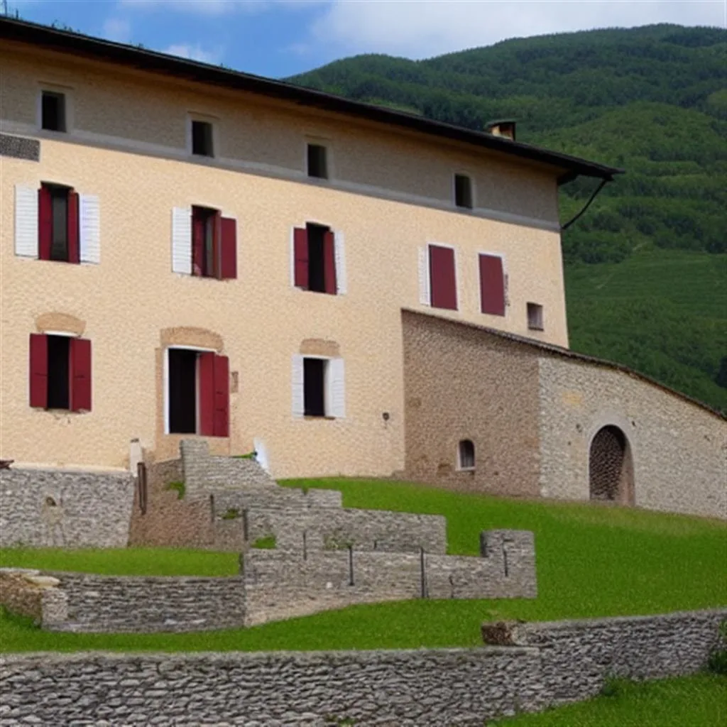 Dom Giotta w Mugello w Toskanii