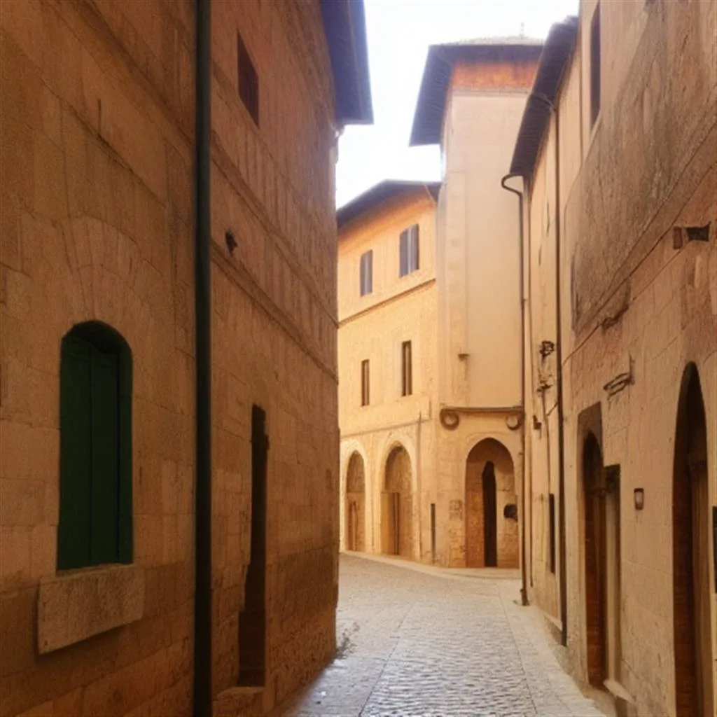 Idealne renesansowe miasto Pienza, Włochy