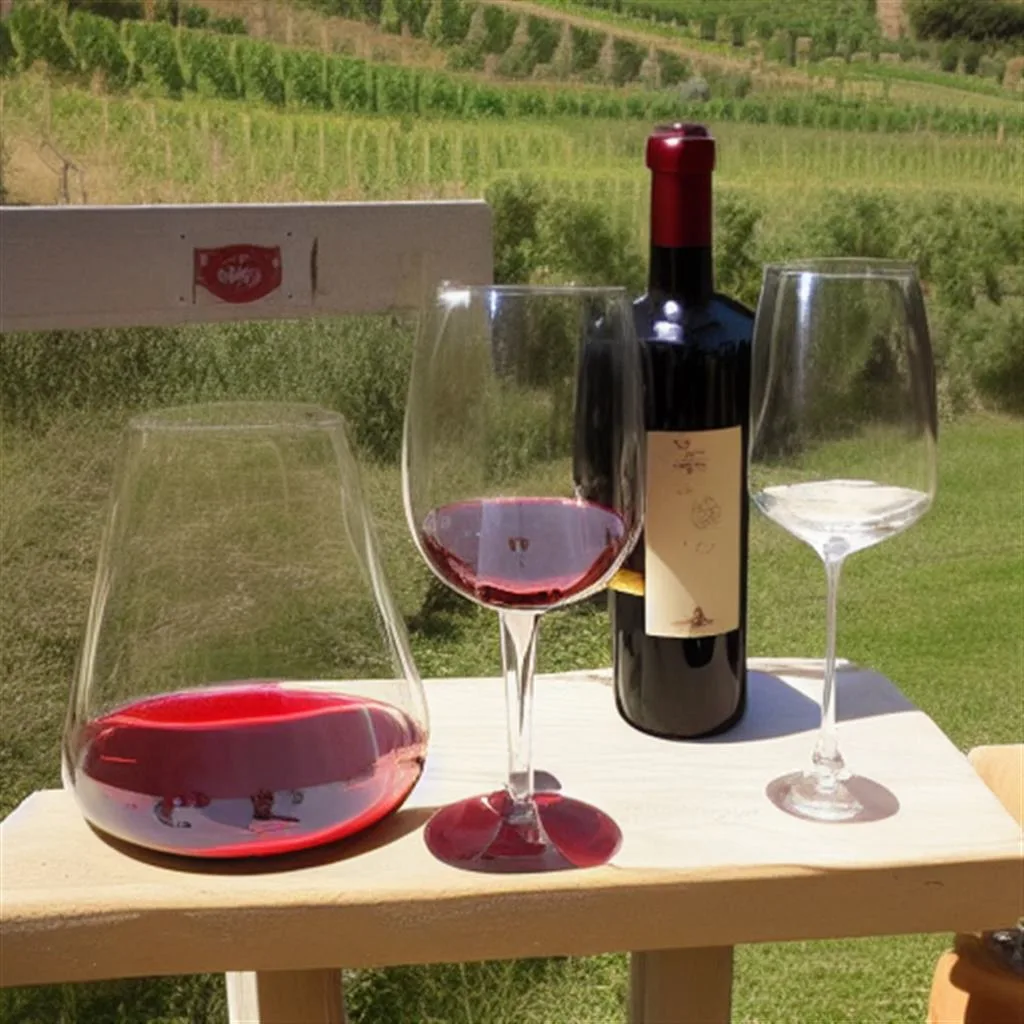 Wino na wzgórzach Maremma w Toskanii